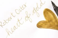 Robert Oster Heart Of Gold - Ink Sample -Office Tools RobertOster ShakeandShimmy 9 a8d93456 974d 48cc 9098 1bb1d10bfb5f
