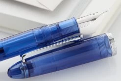 Sailor Compass 1911 Fountain Pen - Transparent Blue 21 Sailor Compass 1911 Fountain Pen - Transparent Blue -Office Tools Sailor 1911 Compass BlueDemo 4