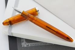 Sailor Compass 1911 Fountain Pen - Transparent Brown 20 Sailor Compass 1911 Fountain Pen - Transparent Brown -Office Tools Sailor 1911 Compass BrownDemo 3