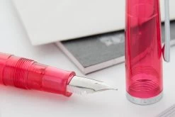 Sailor Compass 1911 Fountain Pen - Transparent Pink -Office Tools Sailor 1911 Compass PinkDemo 4 1