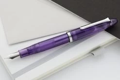 Sailor Compass 1911 Fountain Pen - Transparent Purple 18 Sailor Compass 1911 Fountain Pen - Transparent Purple -Office Tools Sailor 1911 Compass PurpleDemo 2