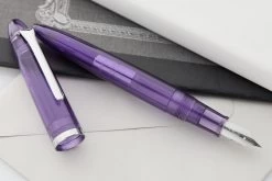 Sailor Compass 1911 Fountain Pen - Transparent Purple 20 Sailor Compass 1911 Fountain Pen - Transparent Purple -Office Tools Sailor 1911 Compass PurpleDemo 3