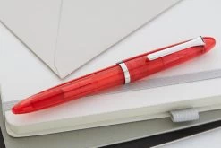 Sailor Compass 1911 Fountain Pen - Transparent Red -Office Tools Sailor 1911 Compass RedDemo 1