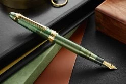 Sailor 1911S Pen Of The Year Fountain Pen - Golden Olive -Office Tools Sailor 1911 S PenOfTheYear2023 GoldenOlive 2