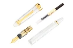 Sailor 1911L Fountain Pen - Transparent Clear/Gold -Office Tools Sailor 1911L ClearGold OW 3