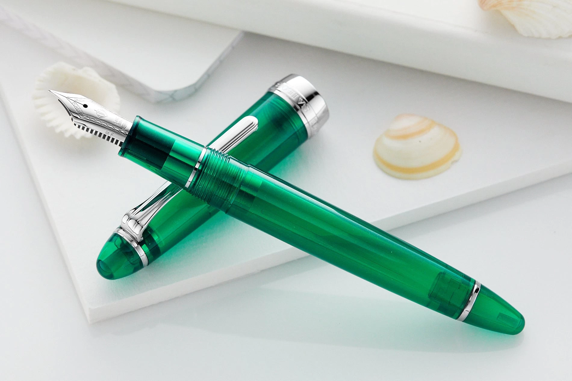 Sailor 1911S Fountain Pen - OhWan Jellyfish 8 Sailor 1911S Fountain Pen - OhWan Jellyfish - Image 6