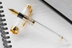 Sailor 1911S Fountain Pen - Transparent Clear/Gold -Office Tools Sailor 1911S Transparent 3