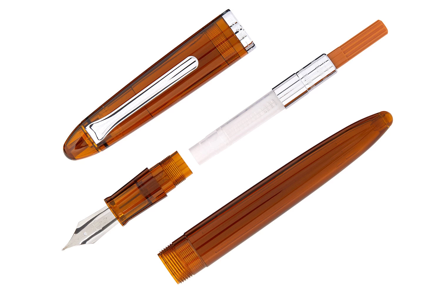 Sailor Compass 1911 Fountain Pen - Transparent Brown 5 Sailor Compass 1911 Fountain Pen - Transparent Brown - Image 3