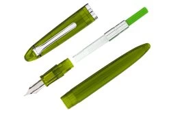 Sailor Compass 1911 Fountain Pen - Transparent Olive -Office Tools Sailor Compass Olive OW 3