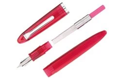 Sailor Compass 1911 Fountain Pen - Transparent Pink -Office Tools Sailor Compass Pink OW 3 1