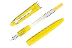 Sailor Compass 1911 Fountain Pen - Transparent Yellow -Office Tools Sailor Compass Yellow OW 3