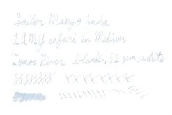 Sailor Manyo Haha - 4ml Ink Sample -Office Tools Sailor InkReview Manyo Haha TomoeRiver 52gsm a7fb022d 549b 4065 a439 c93416e2cc70