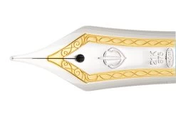 Sailor Pro Gear Fountain Pen - Black/Silver -Office Tools Sailor Nib 21k Silver GoldTrim V2 OW 4
