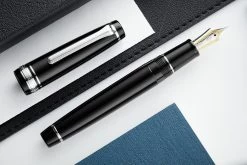 Sailor Pro Gear Fountain Pen - Black/Silver -Office Tools Sailor PG Black Silver 4