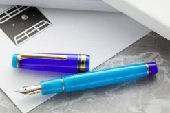 Sailor Pro Gear Fountain Pen - Blue Quasar (Limited Edition) 15 Sailor Pro Gear Fountain Pen - Blue Quasar (Limited Edition) -Office Tools Sailor PG BlueQuasar 3