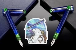 Sailor Pro Gear Slim Fountain Pen - Northern Lights Blue 21 Sailor Pro Gear Slim Fountain Pen - Northern Lights Blue -Office Tools Sailor PG PGS NorthernLightsBlue Sticker 1 14f5e0ce 4c56 40e7 9451 6c24af0f035d