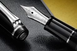 Sailor Pro Gear Slim Fountain Pen - Black/Silver -Office Tools Sailor PGS Black Silver 5 6ad56271 6b5c 49d2 b7e3 97875c82b15e