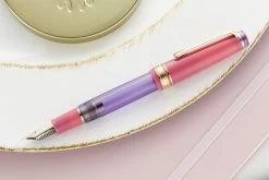 Sailor Pro Gear Slim Manyo Fountain Pen Set - Rabbit Ear Iris (Limited Edition) -Office Tools Sailor PGS Manyo PenInkSet RabbitEarIris 2