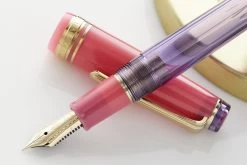 Sailor Pro Gear Slim Manyo Fountain Pen Set - Rabbit Ear Iris (Limited Edition) -Office Tools Sailor PGS Manyo PenInkSet RabbitEarIris 5