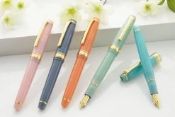 Sailor Pro Gear Slim Fountain Pen - Kiku (Limited Production) 14 Sailor Pro Gear Slim Fountain Pen - Kiku (Limited Production) -Office Tools Sailor PGS SeasonalFestival Kiku Koi Momo Sasa Seri group 2