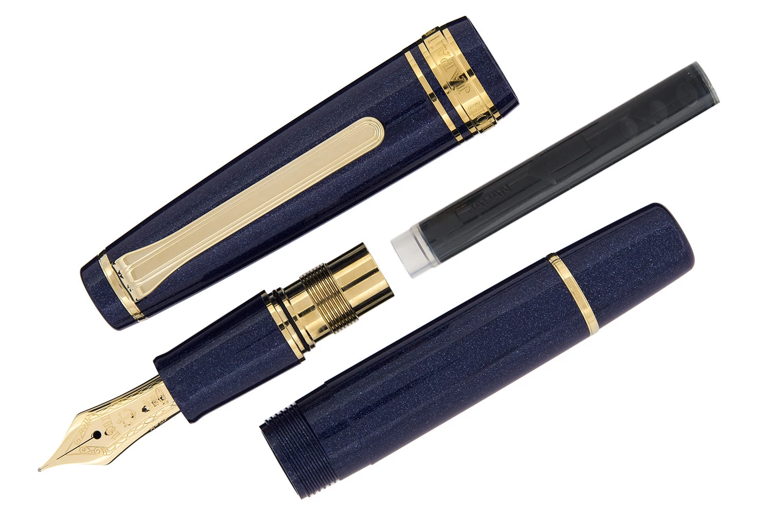 Sailor Pro Gear Slim Mini Fountain Pen - Night Blue 5 Sailor Pro Gear Slim Mini Fountain Pen - Night Blue - Image 3