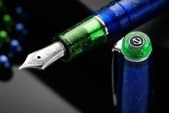 Sailor Pro Gear Slim Fountain Pen - Northern Lights Blue 17 Sailor Pro Gear Slim Fountain Pen - Northern Lights Blue -Office Tools Sailor ProGearSlim NorthernLights Blue Exclusive 5