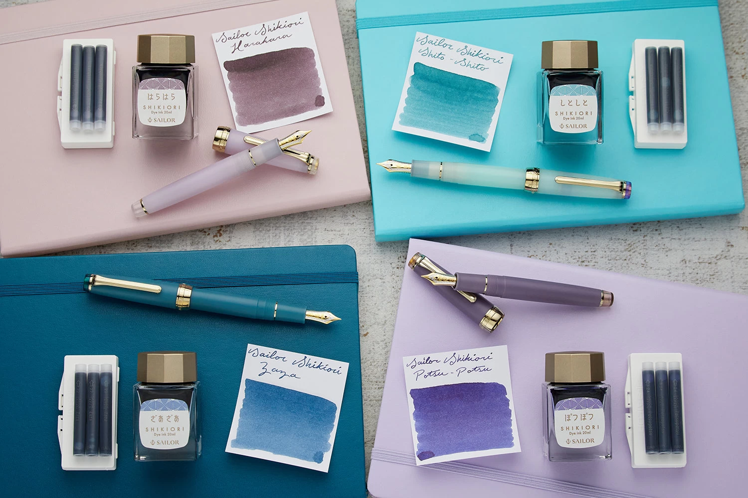 Sailor Pro Gear Slim Fountain Pen - Spring Rain 9 Sailor Pro Gear Slim Fountain Pen - Spring Rain - Image 7