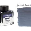 Sailor Blue Black - 50ml Bottled Ink -Office Tools Sailor Standard BlueBlack BS SwabText