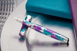 Schon DSGN Full Sized Fountain Pen - Aqua Jazz 11 Schon DSGN Full Sized Fountain Pen - Aqua Jazz -Office Tools SchonDesign AquaJazz 3
