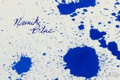 Pilot Namiki Blue - Ink Sample -Office Tools Splatter 1314