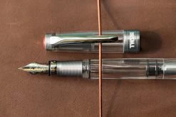 TWSBI Diamond 580ALR Fountain Pen - Nickel Gray 19 TWSBI Diamond 580ALR Fountain Pen - Nickel Gray -Office Tools TWSBI 580 ALR NickeyGray 7