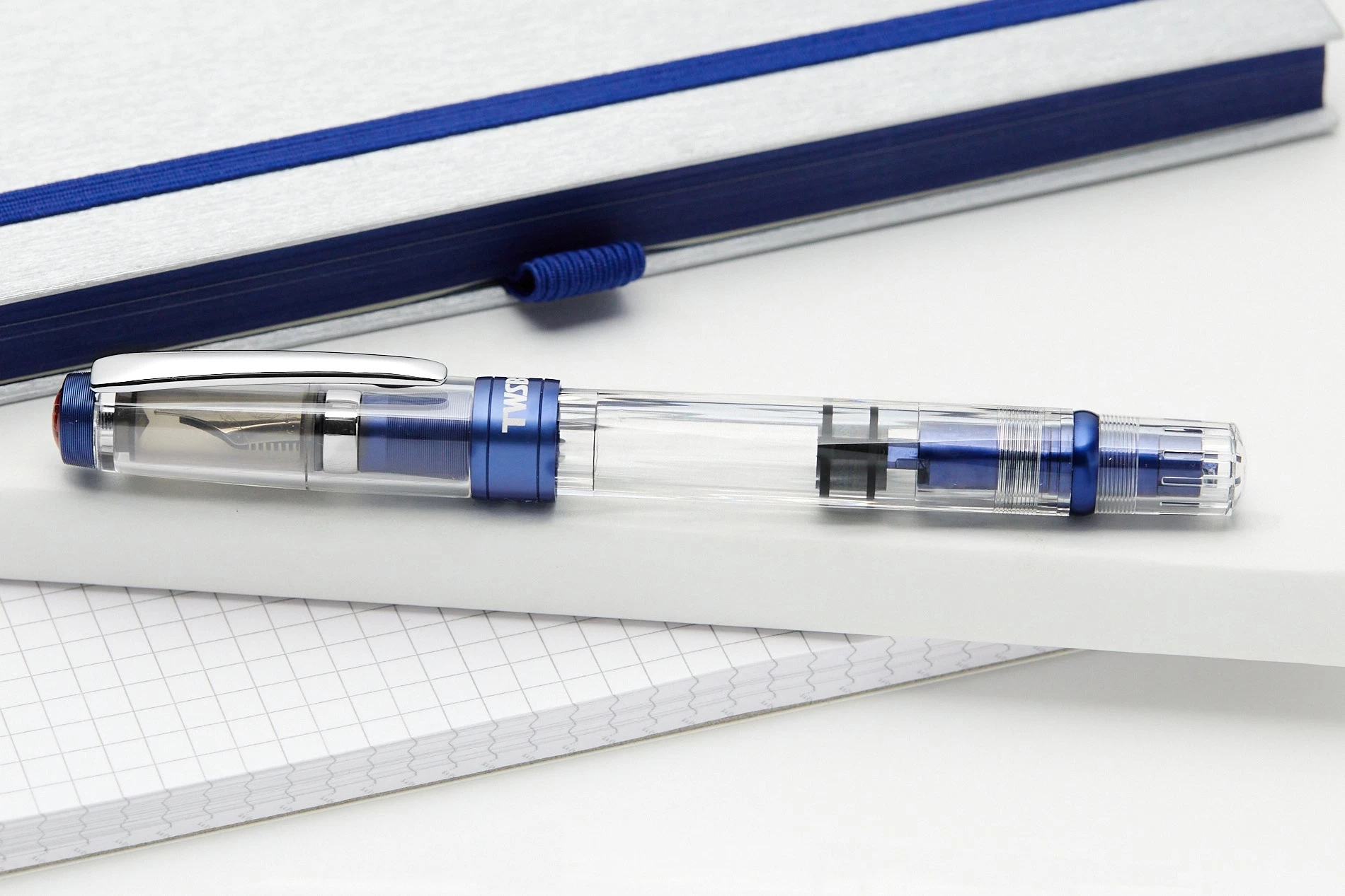 TWSBI Diamond 580ALR Fountain Pen - Navy Blue (Special Edition) 9 TWSBI Diamond 580ALR Fountain Pen - Navy Blue (Special Edition) - Image 7