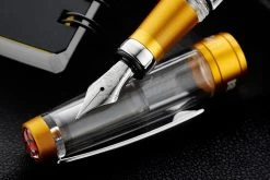 TWSBI Diamond 580ALR Fountain Pen - Sunset Yellow -Office Tools TWSBI Diamond 580ALR SunsetYellow 4
