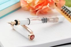 TWSBI Diamond 580 Fountain Pen - White RoseGold II -Office Tools TWSBI Diamond580 WhiteRoseGoldII 2