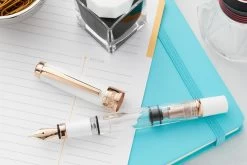 TWSBI Diamond 580 Fountain Pen - White RoseGold II -Office Tools TWSBI Diamond580 WhiteRoseGoldII 3