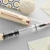 TWSBI ECO Fountain Pen - Creme W/ RoseGold -Office Tools TWSBI ECO Creme RoseGold 3