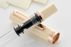 TWSBI ECO Fountain Pen - Creme W/ RoseGold -Office Tools TWSBI ECO Creme RoseGold 7