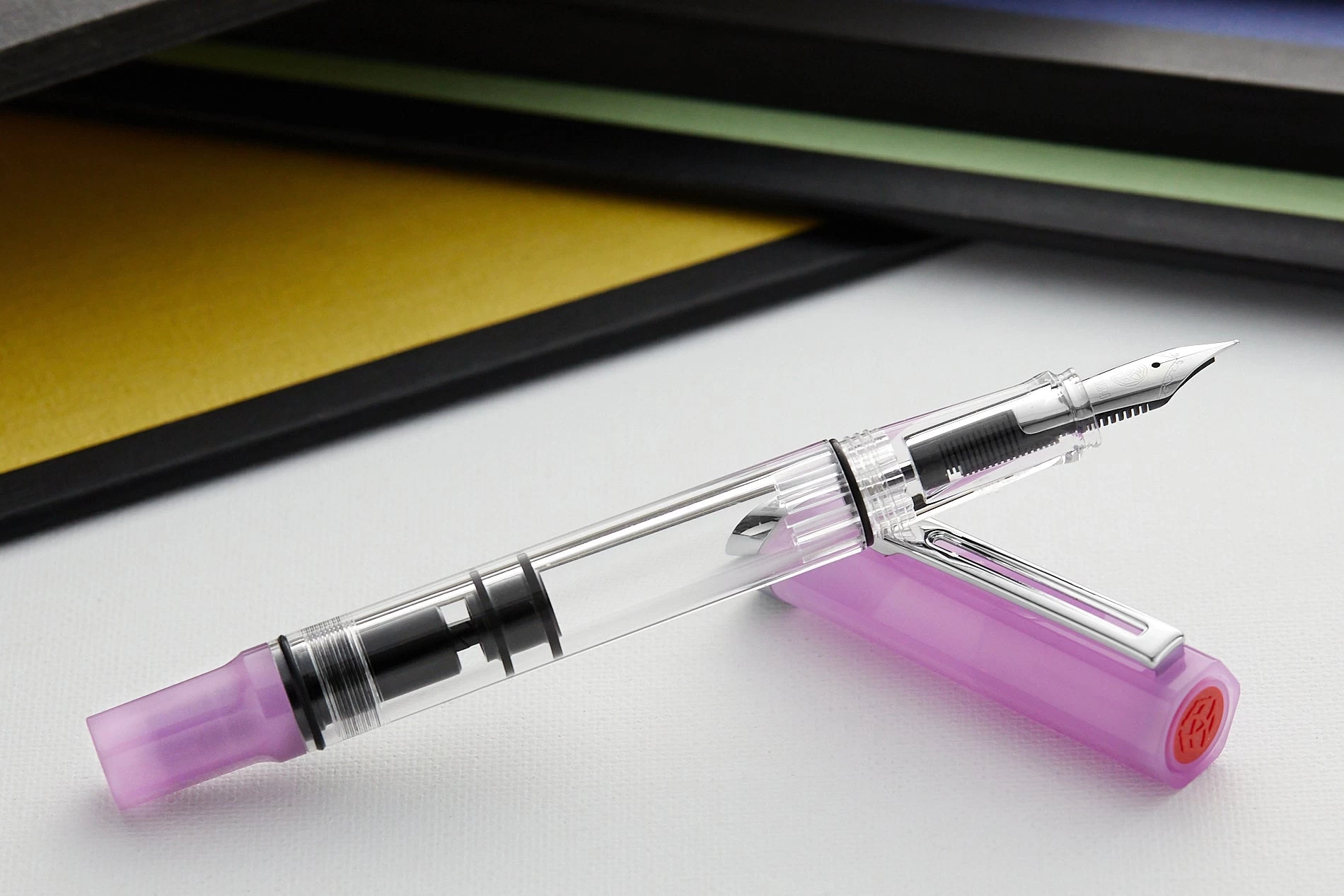 TWSBI ECO Fountain Pen - Glow Purple 8 TWSBI ECO Fountain Pen - Glow Purple - Image 6