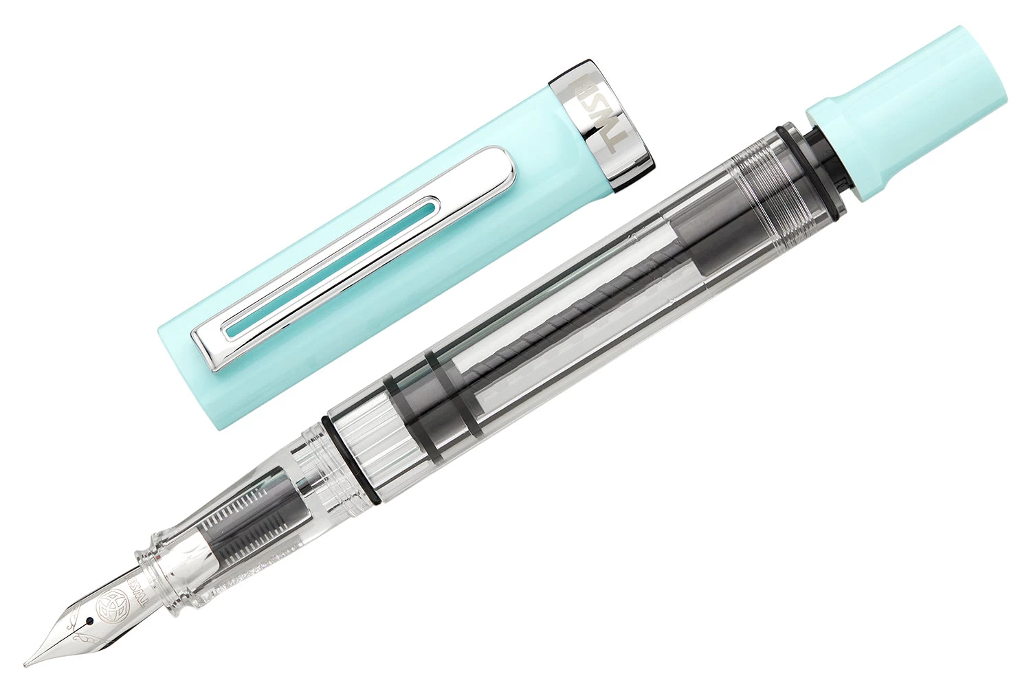 TWSBI ECO-T Fountain Pen - Mint Blue (Special Edition) 5 TWSBI ECO-T Fountain Pen - Mint Blue (Special Edition) - Image 3