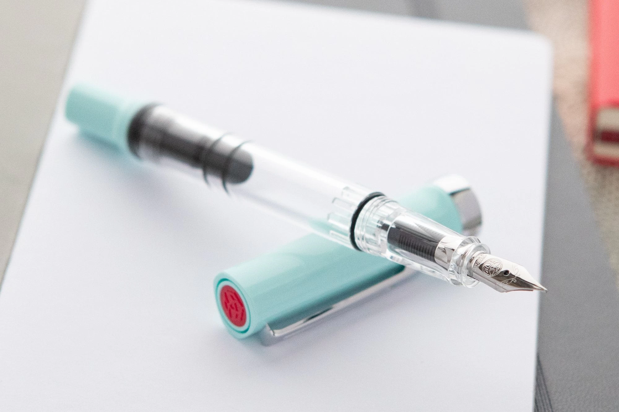 TWSBI ECO-T Fountain Pen - Mint Blue (Special Edition) 13 TWSBI ECO-T Fountain Pen - Mint Blue (Special Edition) - Image 11