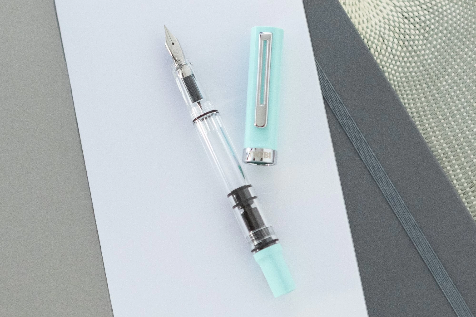 TWSBI ECO-T Fountain Pen - Mint Blue (Special Edition) 10 TWSBI ECO-T Fountain Pen - Mint Blue (Special Edition) - Image 8