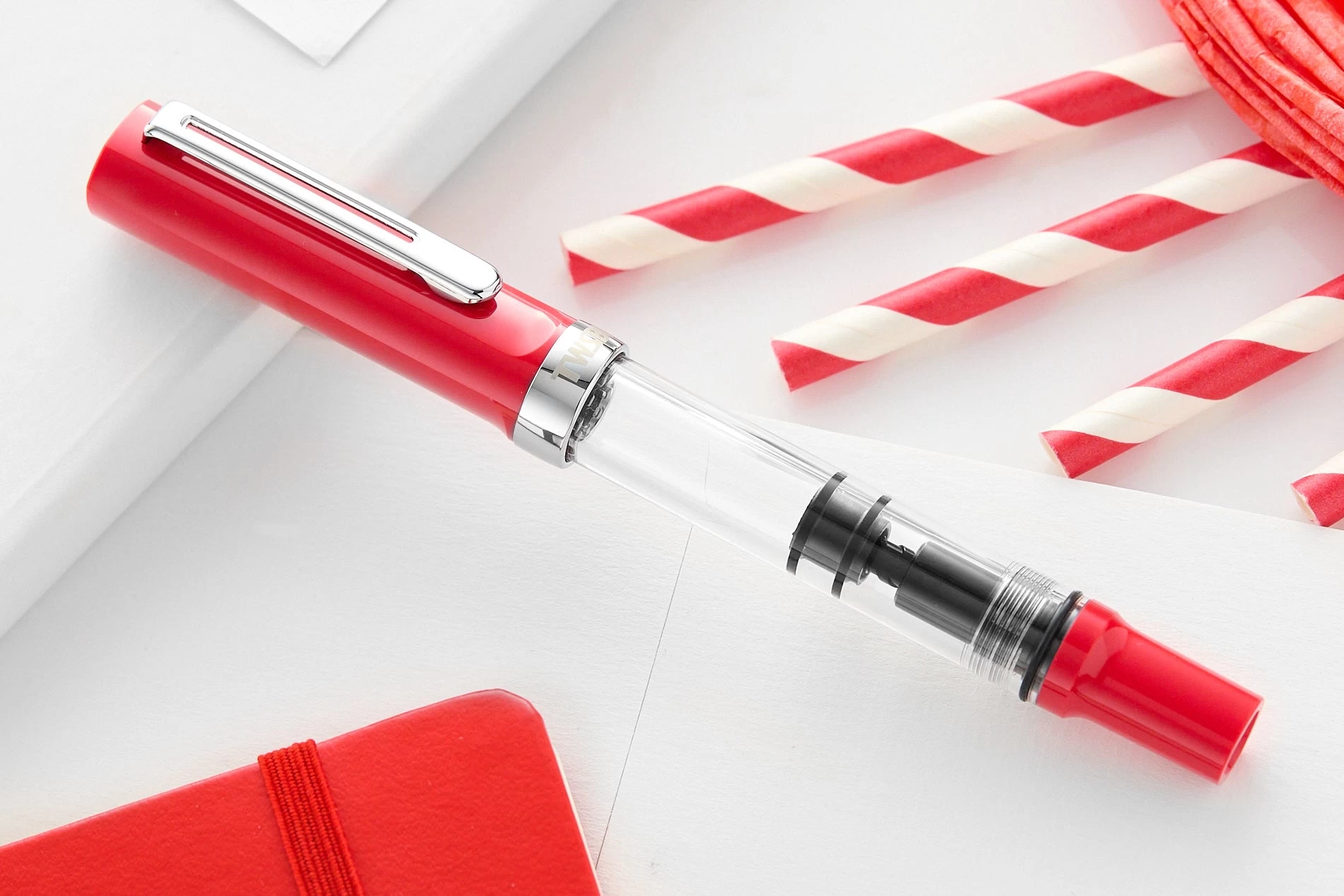 TWSBI ECO-T Fountain Pen - Rosso 9 TWSBI ECO-T Fountain Pen - Rosso - Image 7