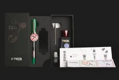 TWSBI ECO-T Fountain Pen Set - Royal Jade Rose Gold -Office Tools TWSBI ECO T RoyalGreen RoseGold stock 4