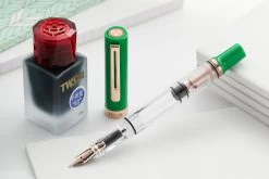 TWSBI ECO-T Fountain Pen Set - Royal Jade Rose Gold -Office Tools TWSBI ECO T Set RoyalJade RoseGold 5