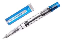TWSBI ECO Fountain Pen - Transparent Blue -Office Tools TWSBI ECO TransparentBlue OW 3