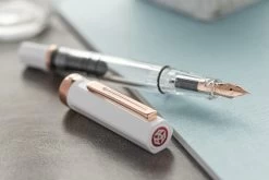 TWSBI ECO Fountain Pen - White RoseGold -Office Tools TWSBI ECO White RoseGold 3