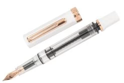 TWSBI ECO Fountain Pen - White RoseGold -Office Tools TWSBI ECO White RoseGold ow 5
