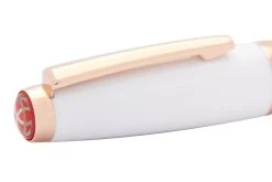 TWSBI Mini Fountain Pen - White RoseGold V2 -Office Tools TWSBI Mini White RoseGoldV2 OW 5