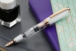 TWSBI Mini Fountain Pen - White RoseGold V2 -Office Tools TWSBI Mini WhiteRoseGold V2 2