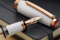 TWSBI Mini Fountain Pen - White RoseGold V2 -Office Tools TWSBI Mini WhiteRoseGold V2 5